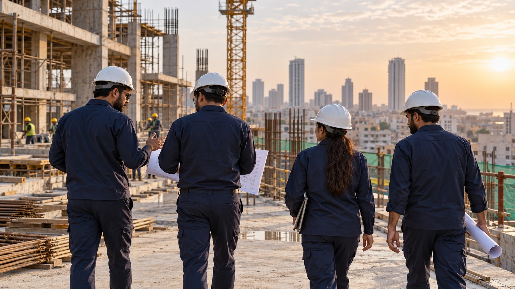 AL'RA team on site (illustrative)